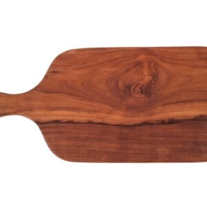 Serveerplank teak met epoxy