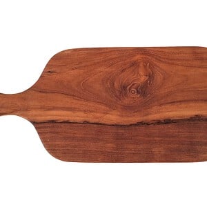 Serveerplank teak met epoxy