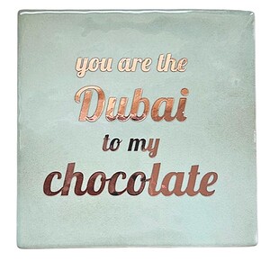 Tegeltje - Dubai Chocolate