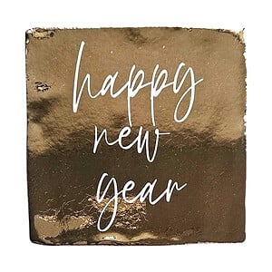 Tegeltje - Happy New Year