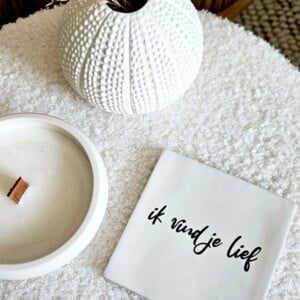 Tegeltje - Ik vind je lief