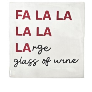 Tegeltje - Kerst Falalala