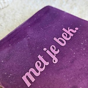 Tegeltje - Met je Bek