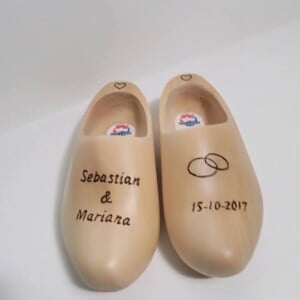 Trouwklompjes "Huwelijk"