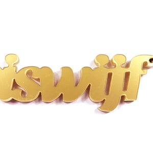 Viswijf! ketting (goud)