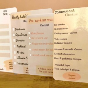 set ~Good Intentions~ checklisten