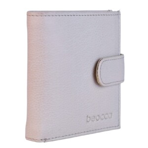 Beocca leren portemonnee Aris Beige