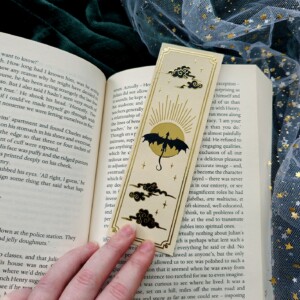 Draak - boekenlegger met goudfolie