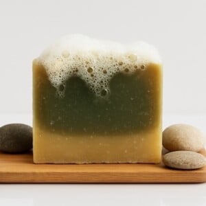 Handmade puur natuur zeep- zwoele zee