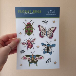 Insecten - stickervel