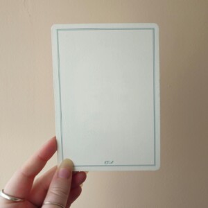 Kat in de nacht - kaart met zilverfolie