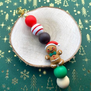 Kerst bag charm handgemaakt - KGM121