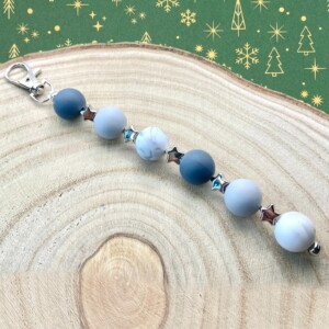 Kerst bag charm handgemaakt - KZO130