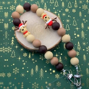 Kerst telefoonkoord handgemaakt - KRZ112