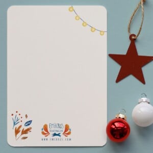 Kerstkaart Tropische Kas