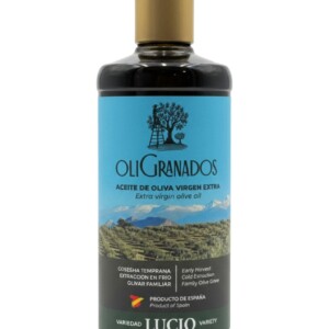 NIEUWE OOGST Nov 2025 – Extra Vierge Olijfolie van Onze Onze Familie Olijfboomgaard, Vroege Oogst, Koude Extractie, Lucio-Variëteit, 500mL – Spaanse Olijfolie