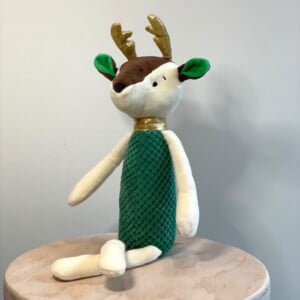 Pre-Loved knuffel Bess rendier knuffeldier