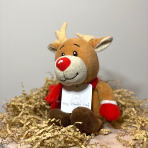 Pre-Loved knuffel Ruudje rendier knuffeldier