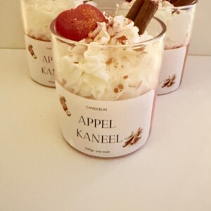 Appel kaneel kaars