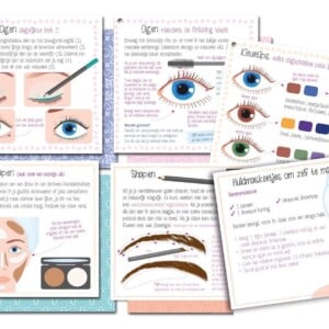 boekje met make up tips voor tieners
