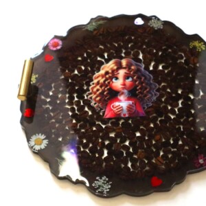 Coffee tray "Thinking"