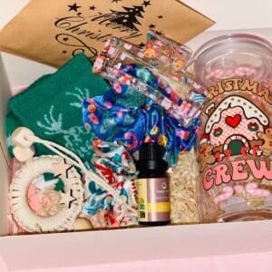 Crafted Creations Kerst Gift Box – Premium Handgemaakte Kerst Set – Compleet Cadeaupakket voor Unieke & Feestelijke Presentaties