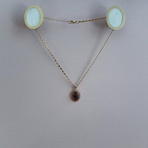 Edelsteen cabochon met Fluoriet