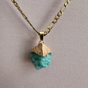 Ketting met edelsteen Amazoniet