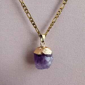 Ketting met edelsteen Amethist