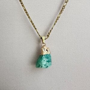 Ketting met edelsteen Aventurijn