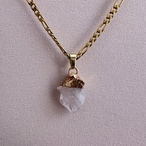 Ketting met edelsteen Rozenkwarts