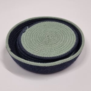 Koffieset met mandje