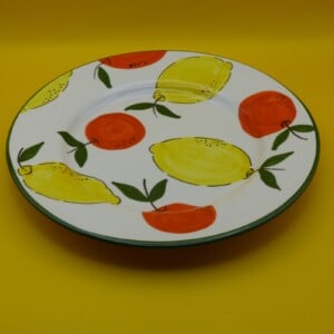 Plat Bord - Dinerbord | Limones y Naranjas