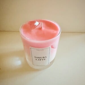 Sakura Latte geurkaars