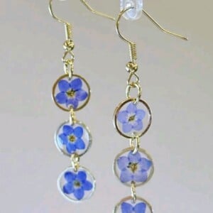 Schattig resin oorbellen