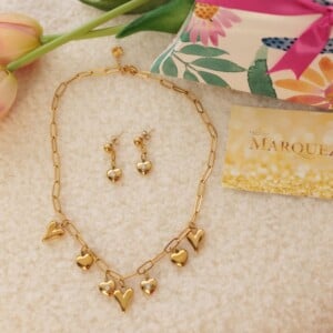 Sieradenset Hart RVS