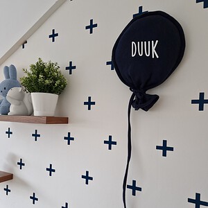 Ballon van stof | Donker blauw