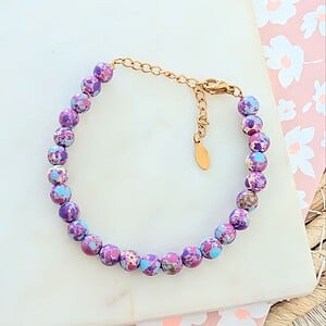 Coloursplash armband paars