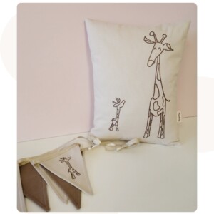 Giraffes Decoratie- & Cadeauset – Neutrale Babykamer
