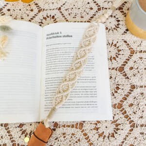 Handgemaakte boekenlegger