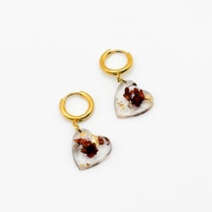 Hartjes Oorbellen met Echte Bloemen uit Scheveningen (The Final Chapter)