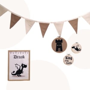 King of my Castle – Grote Ridder & Draken Decoratieset