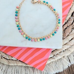 Multicolour gouden armbandjes - in 3 verschillende varianten