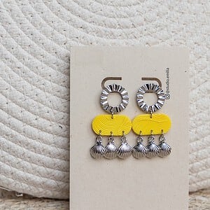 Oorbellen | MORPH - dangles silver