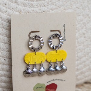 Oorbellen | MORPH - dangles silver