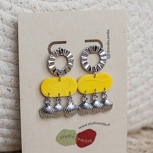 Oorbellen | MORPH - dangles silver