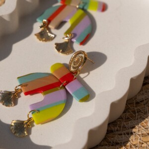 Oorbellen | Retro Beach Statement