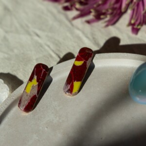 Oorbellen | Steen long oorsteker