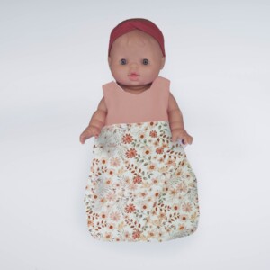 Poppenslaapzak Peachy Blossom
