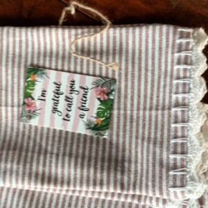 Servetten met gehaakt randje